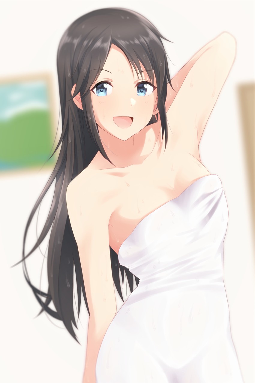 mitsumine yuika (idolmaster and 1 more) drawn by taka-chan