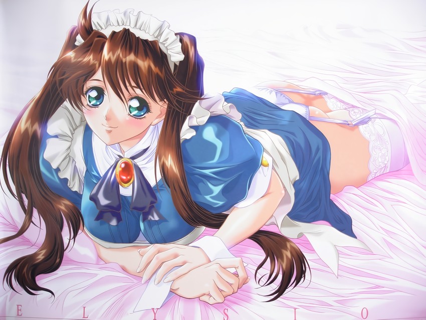 oohara mirei (dengeki hime and 1 more) drawn by yokota_mamoru