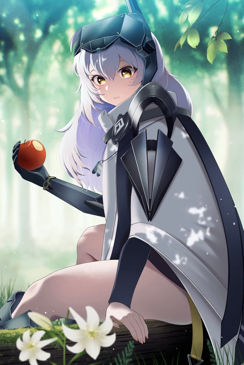 snow white (goddess of victory: nikke) drawn by milmil7