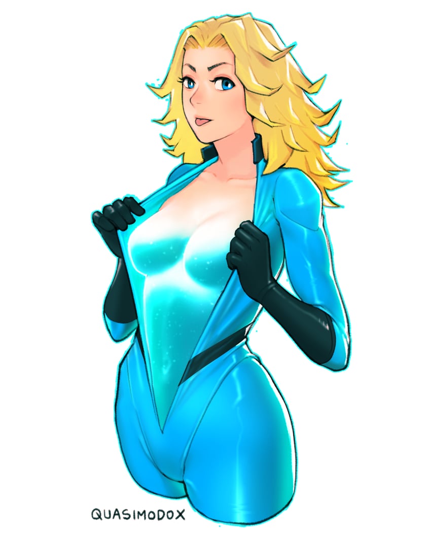 sue storm (marvel and 2 more) drawn by quasimodox