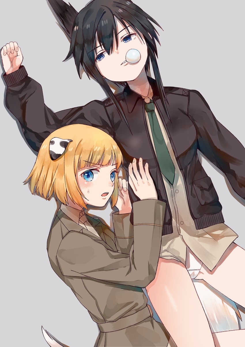 dominica s. gentile and jane t. godfrey (world witches series and 1 more) drawn by sayama_(chiwan0830)