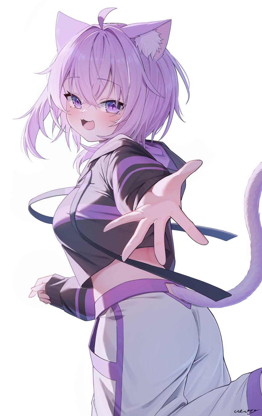 nekomata okayu (hololive) drawn by ai_(u_e_o_o)