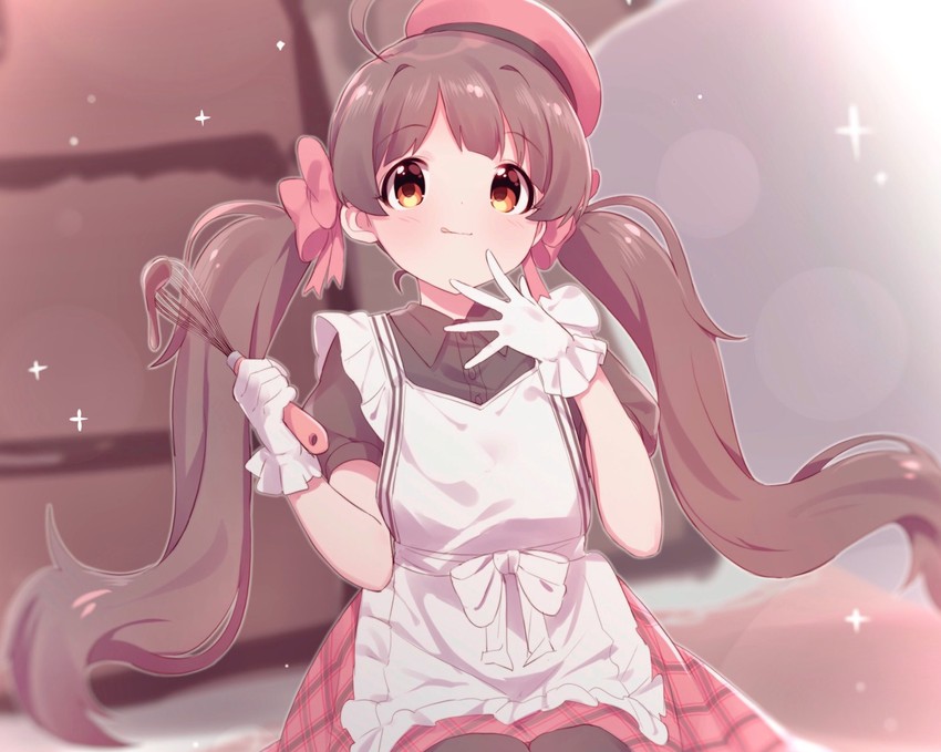 hakozaki serika (idolmaster and 1 more) drawn by norada