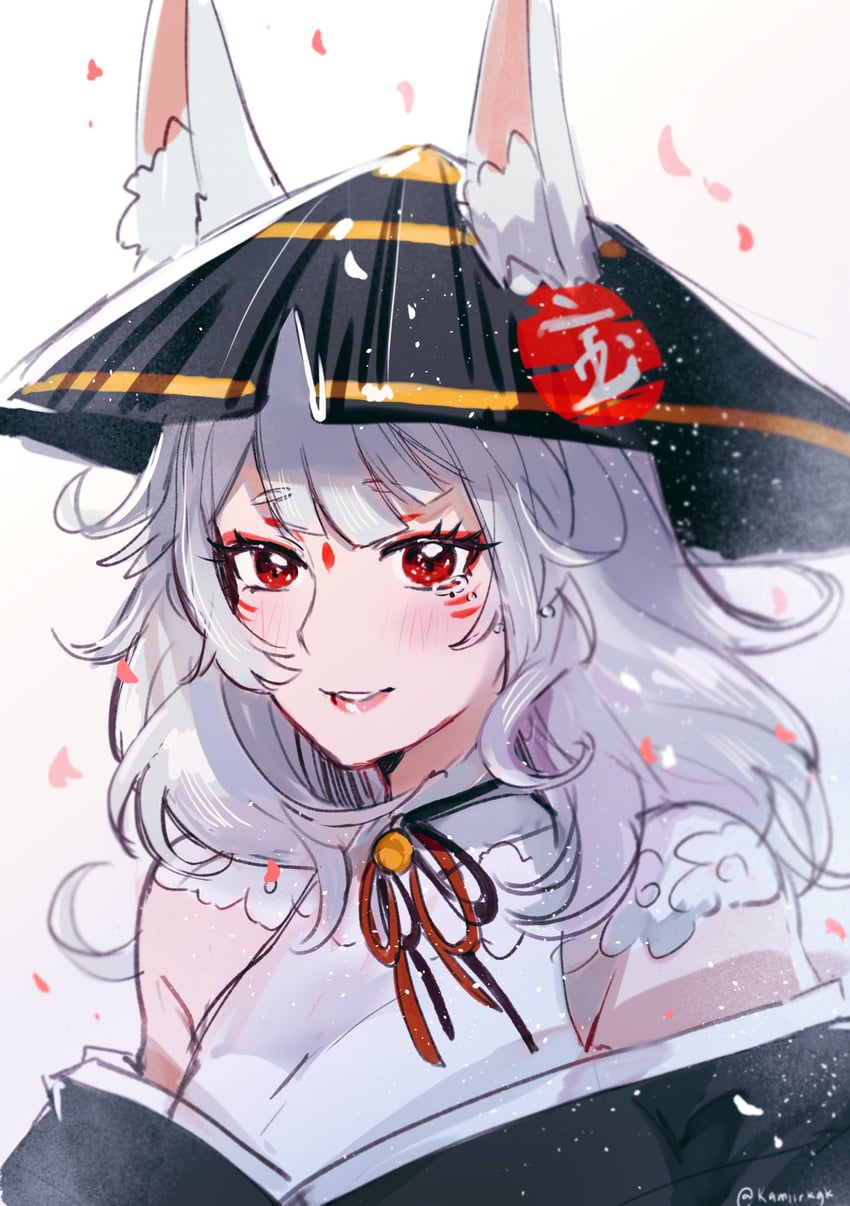 nina kosaka (nijisanji and 1 more) drawn by hakamii