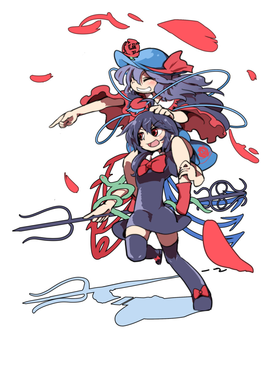 komeiji koishi and houjuu nue (touhou) drawn by moyazou_(kitaguni_moyashi_seizoujo)