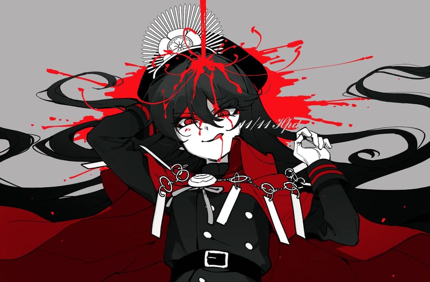 oda nobunaga (fate and 1 more) drawn by sempon_(doppio_note)