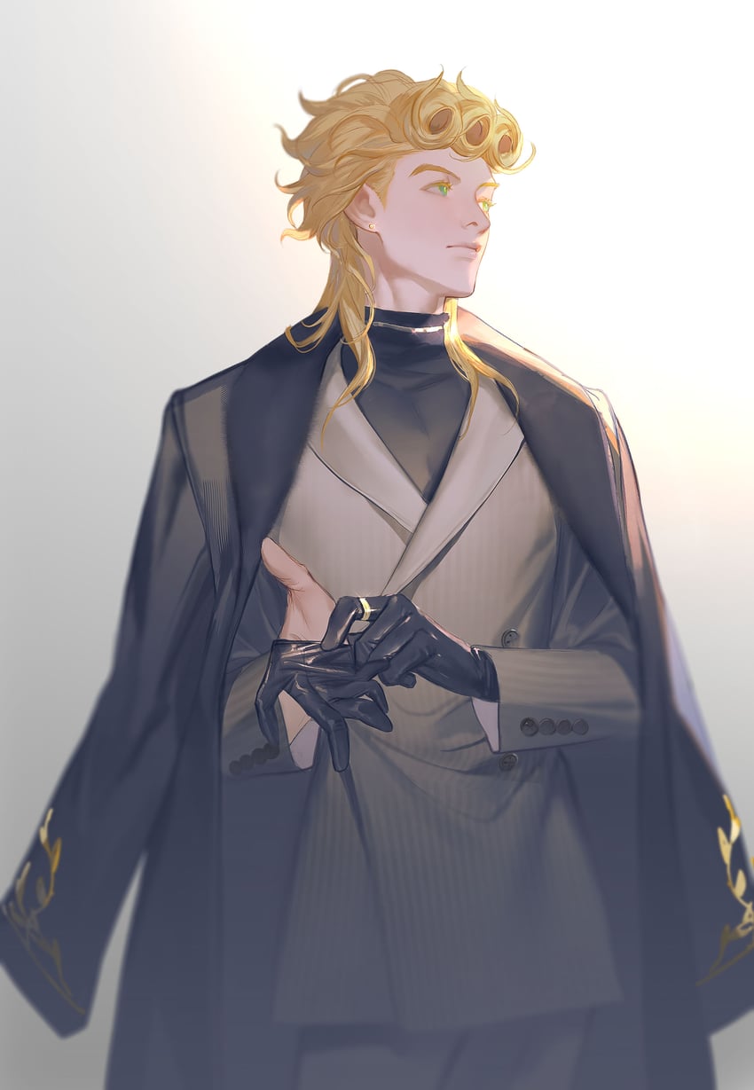 giorno giovanna (jojo no kimyou na bouken and 1 more) drawn by xianyu314