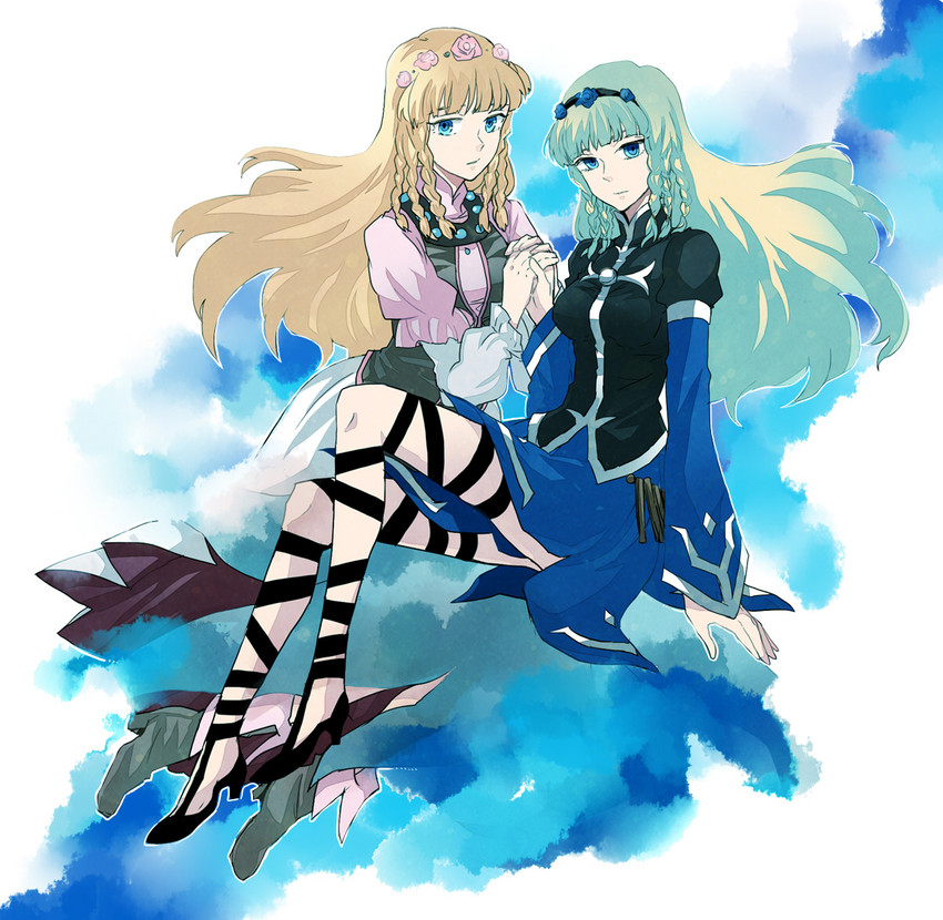 shirley fennes and merines (tales of and 1 more) drawn by sudachips