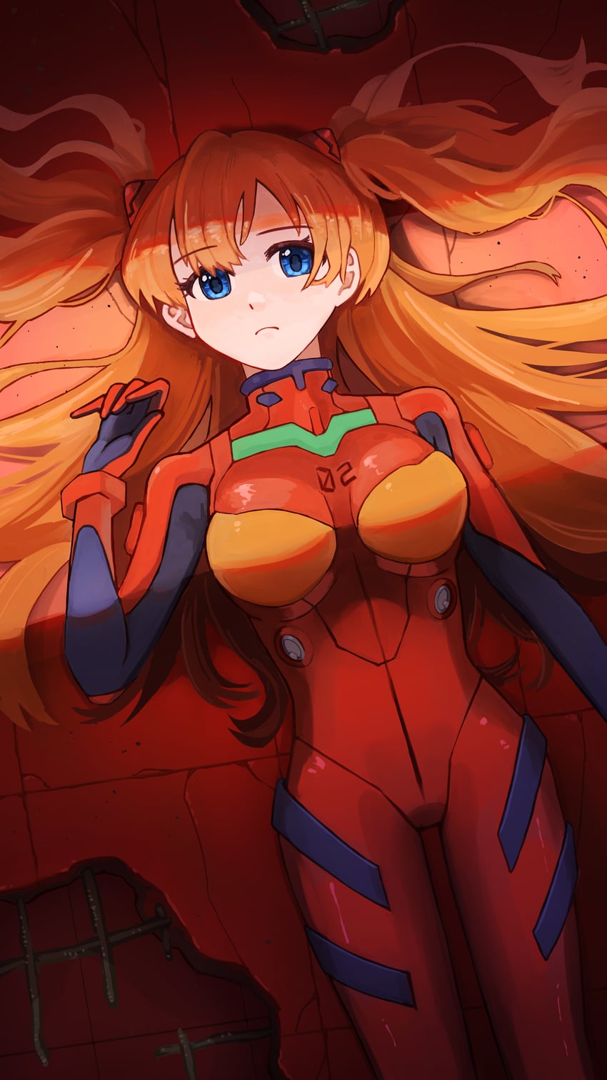 souryuu asuka langley (neon genesis evangelion) drawn by t_38yasumi