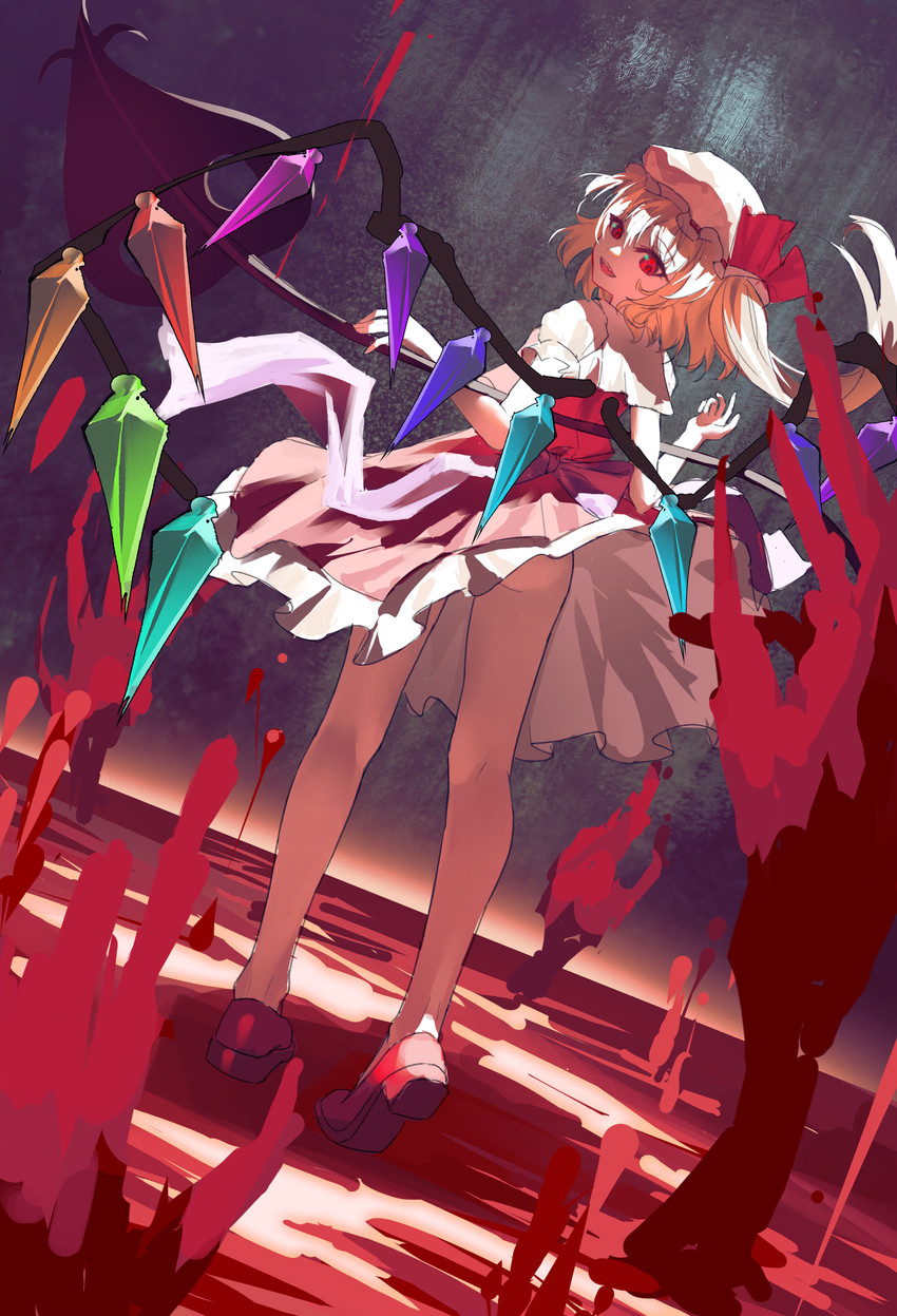 flandre scarlet (touhou and 1 more) drawn by iranon_(new_iranon)