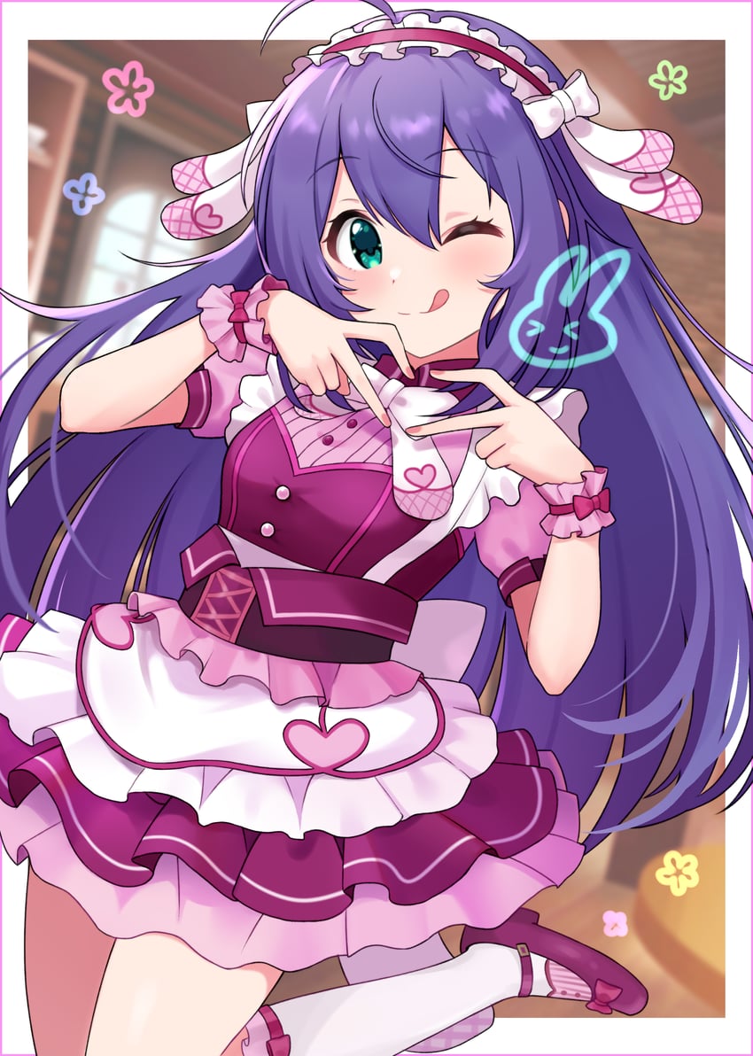 mochizuki anna (idolmaster and 2 more) drawn by shiro_(branch0126)