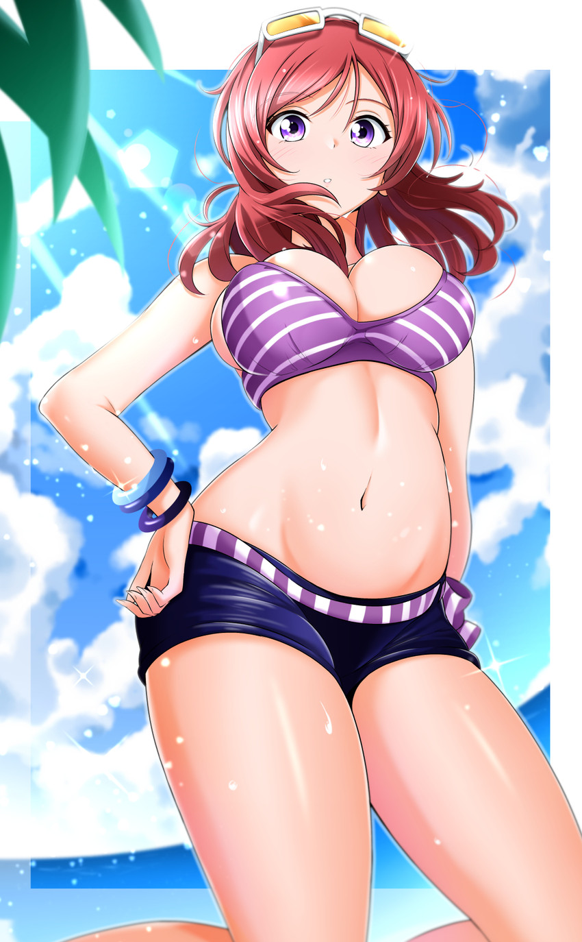 nishikino maki (love live! and 1 more) drawn by kirisaki_reina