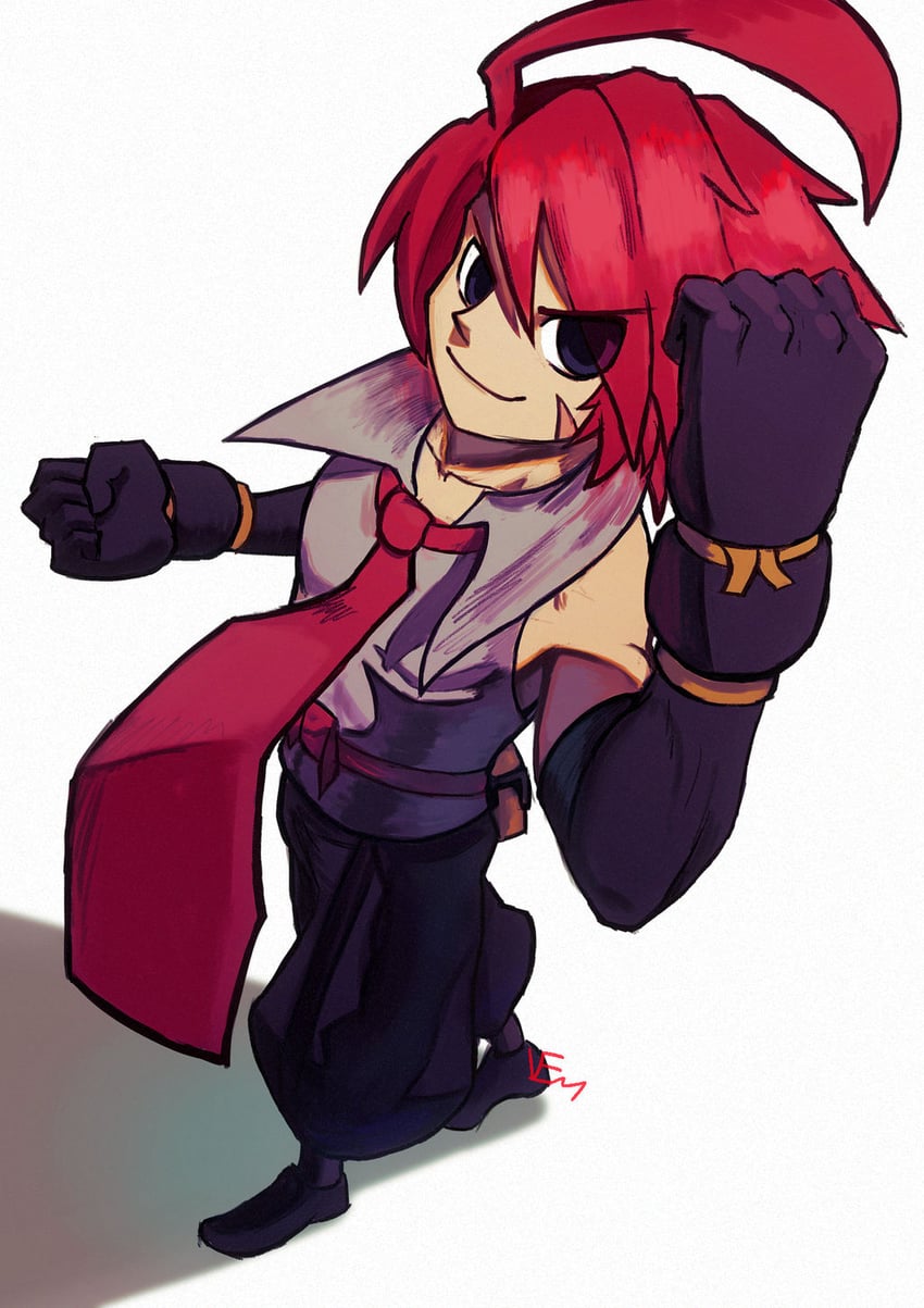 adell (disgaea and 1 more) drawn by bersekwolf