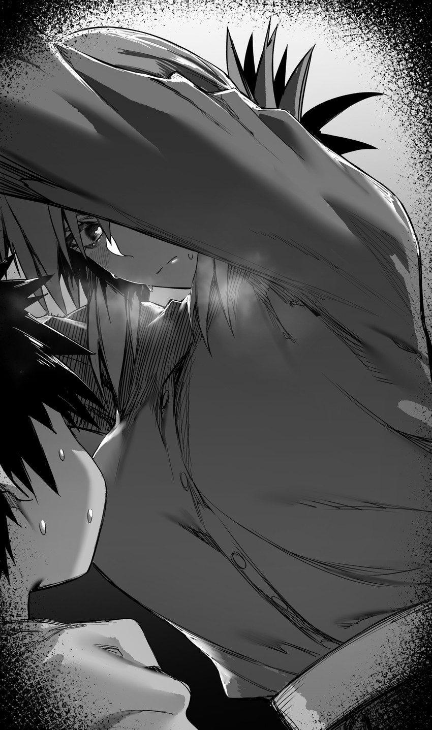 fujimaru ritsuka and florence nightingale (fate and 1 more) drawn by hxd