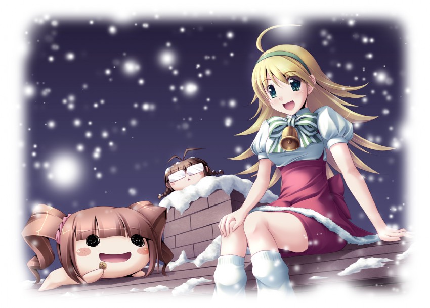 hoshii miki, takatsuki yayoi, and akizuki ritsuko (idolmaster) drawn by kamishiro_mai_(capti-no)