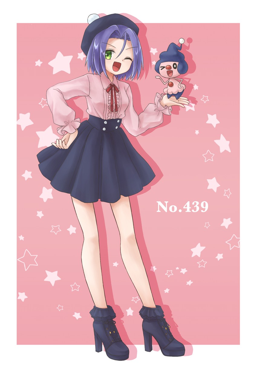 james and mime jr. (pokemon) drawn by tsukimiya_0711