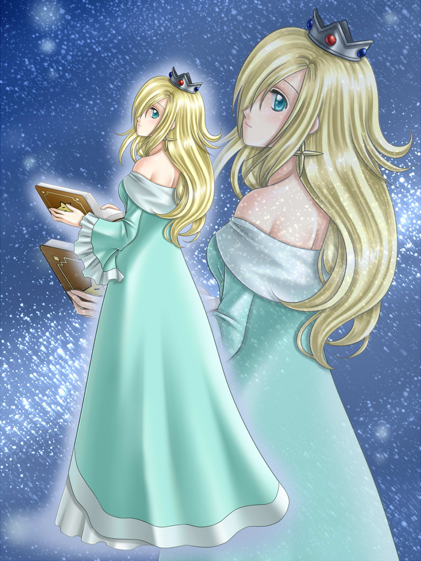 rosalina (mario and 1 more) drawn by yuino_(fancy_party)