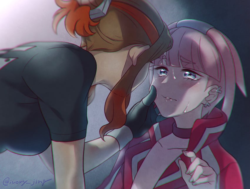 orla and mollie (pokemon and 1 more) drawn by ivory_(25680nico)