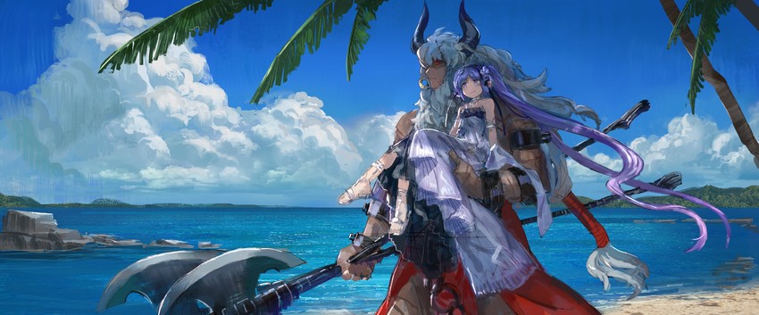 euryale and asterios (fate and 1 more) drawn by shichigatsu