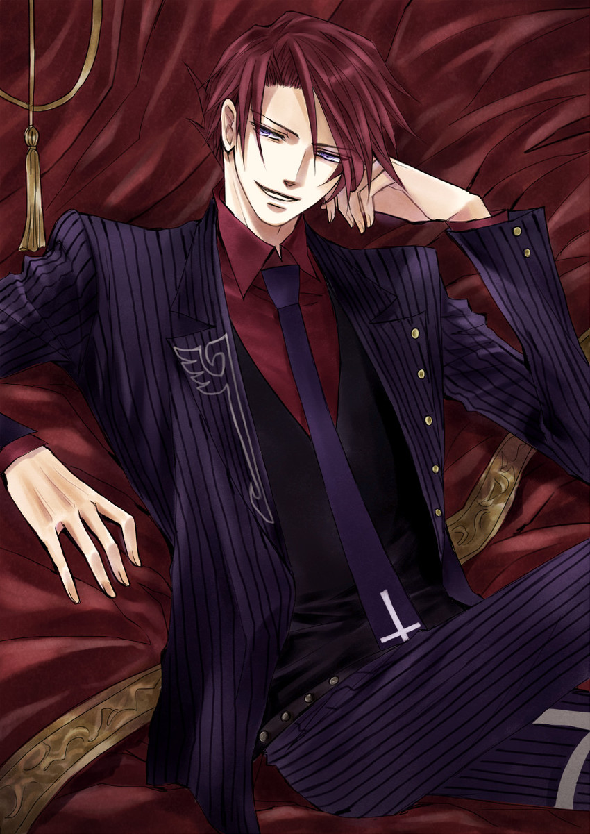 ushiromiya battler and black battler (umineko no naku koro ni) drawn by kaoru