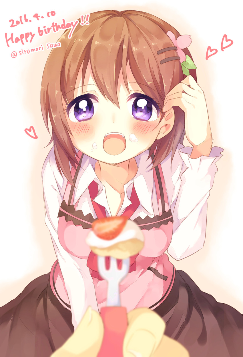 hoto cocoa (gochuumon wa usagi desu ka?) drawn by shiramori_sawa