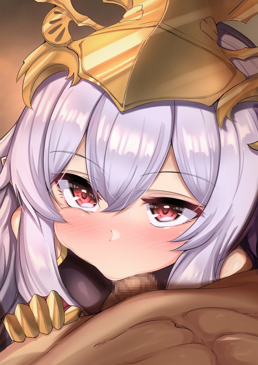 medusa (granblue fantasy and 1 more) drawn by ebon