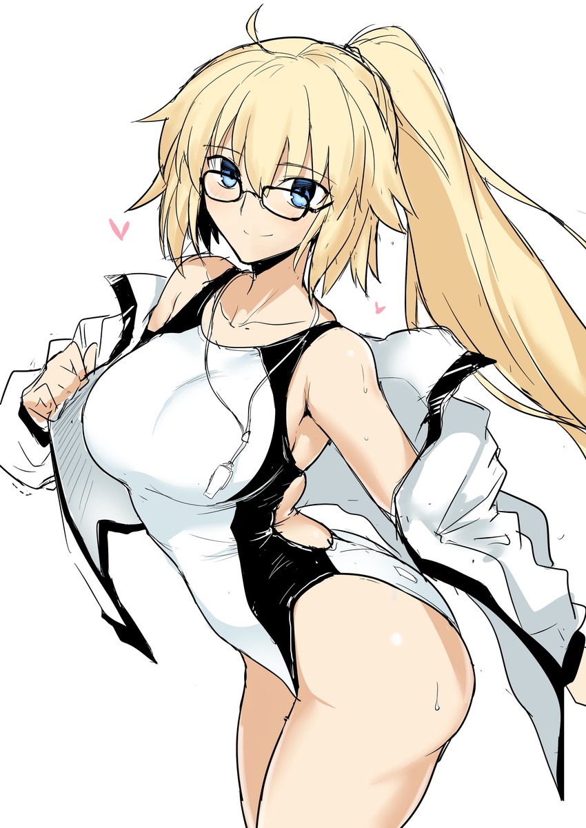 jeanne d'arc (fate and 1 more) drawn by halcon
