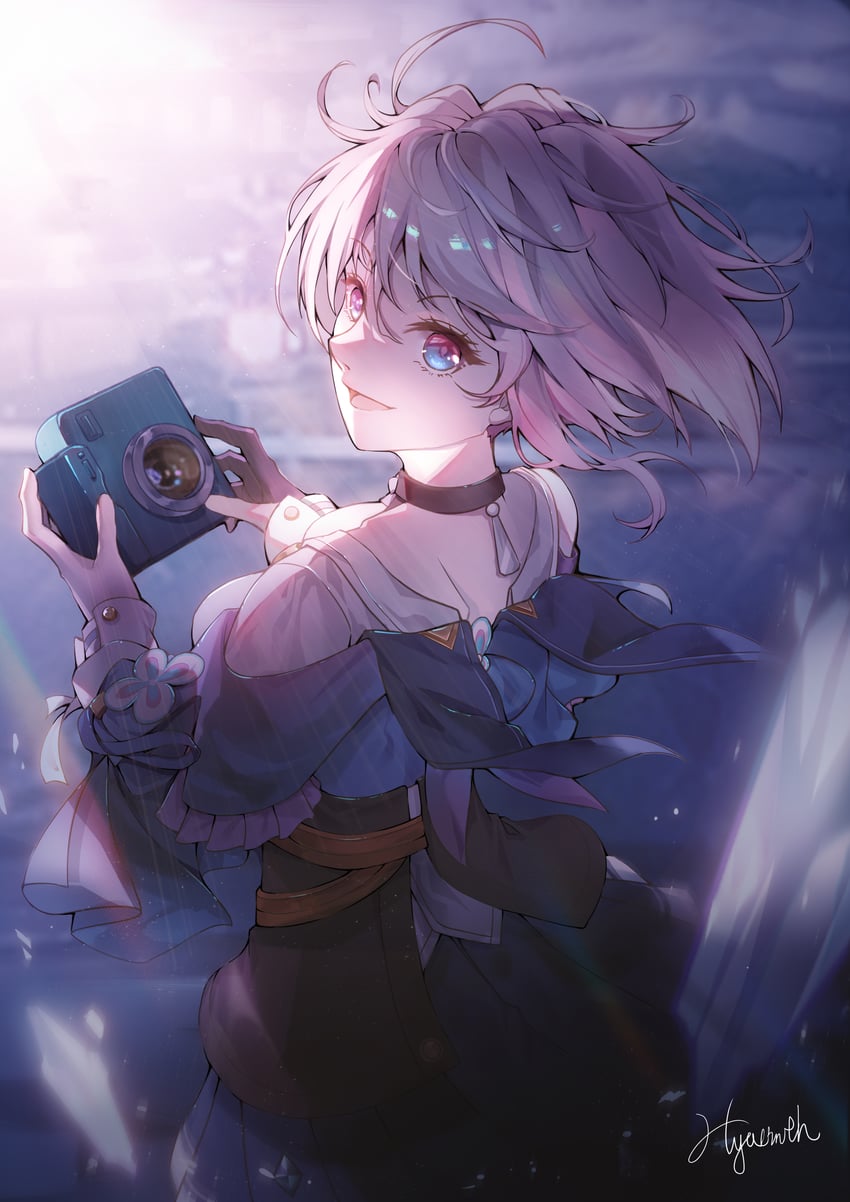 march 7th (honkai and 1 more) drawn by yiyu_qing_mang