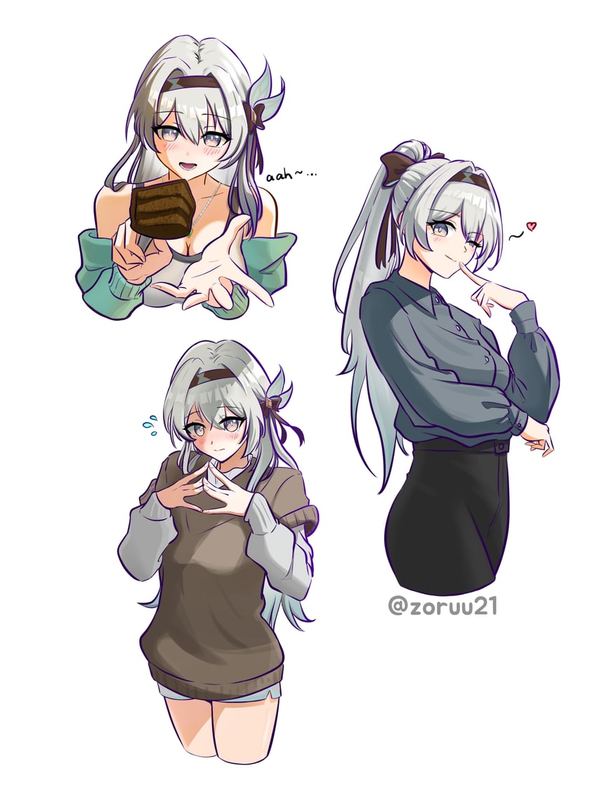 firefly (honkai and 1 more) drawn by zoruu21
