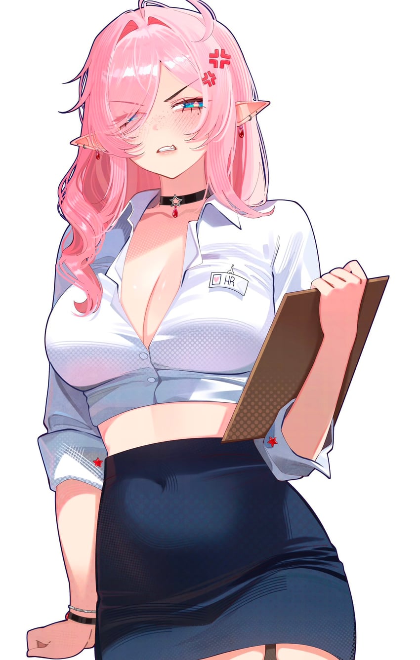 hr-chan (indie virtual youtuber) drawn by ms._tsu