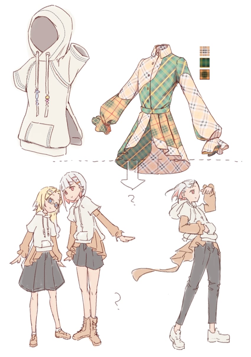 yugiri tsuzuri and osawa rurino (love live! and 1 more) drawn by lao_ren_xing