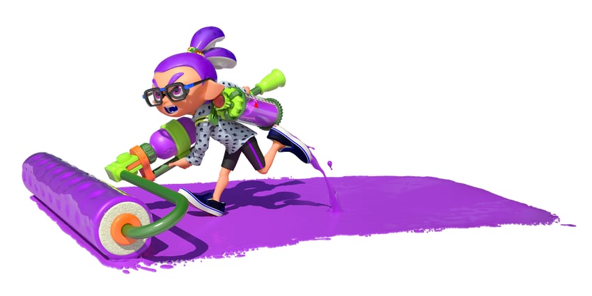 inkling player character, inkling boy, and rui (splatoon and 1 more)