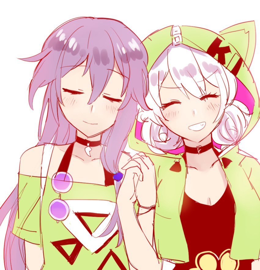 kiana kaslana and fu hua (honkai and 1 more) drawn by nekoha_gc