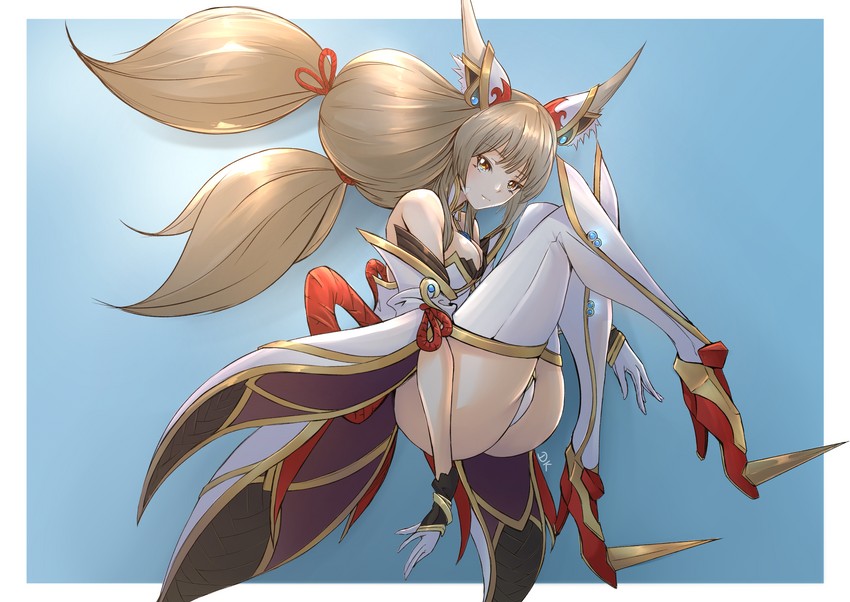 nia (xenoblade chronicles and 1 more) drawn by deekei