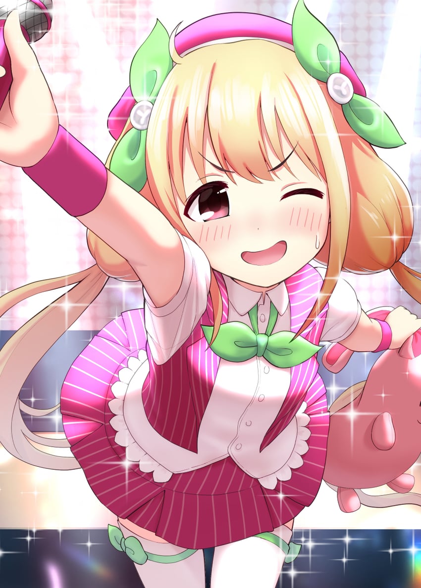 futaba anzu (idolmaster and 1 more) drawn by bo_(bo)