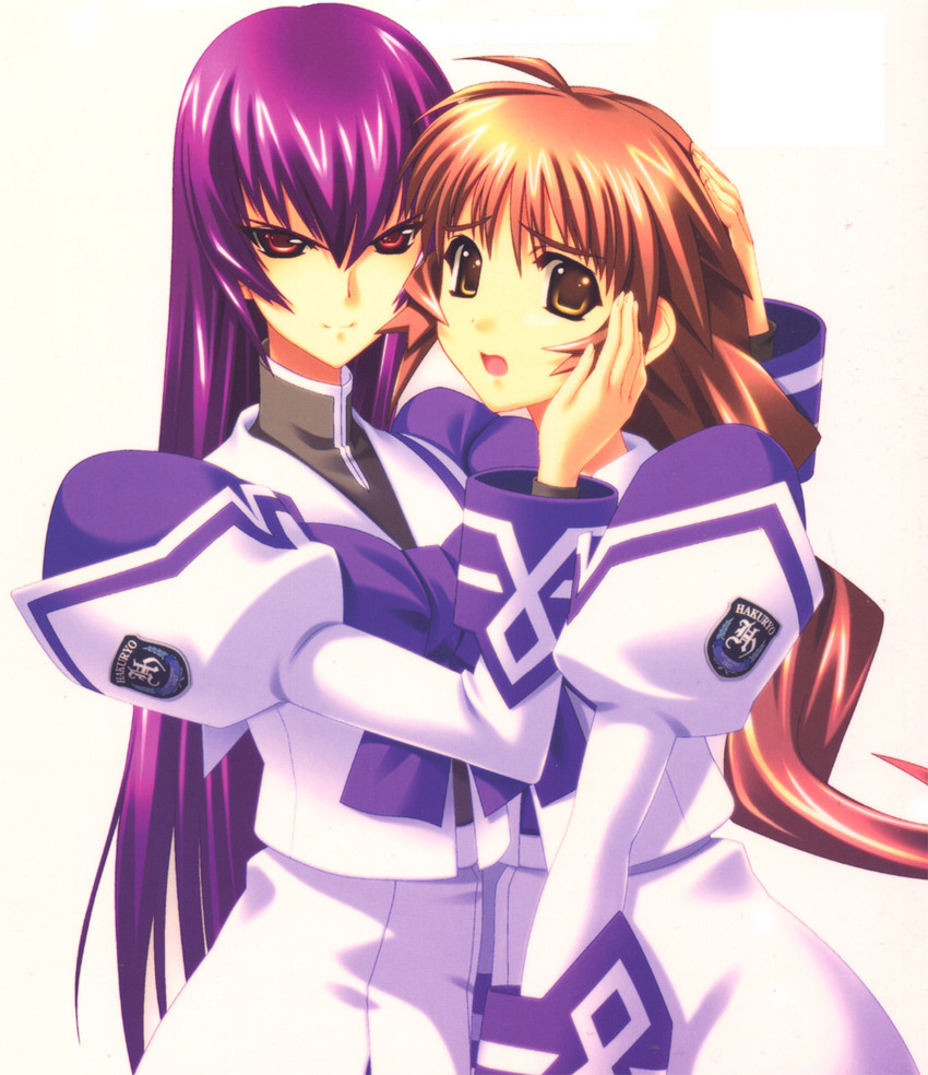 jinguuji marimo and kouzuki yuuko (muv-luv) drawn by bou_(inubou)