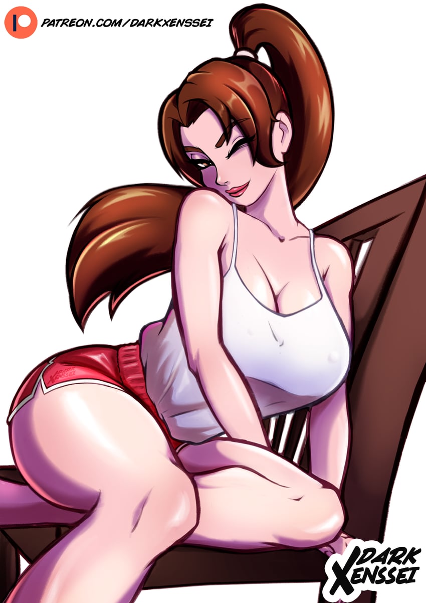 shiranui mai (original and 3 more) drawn by darkxenssei