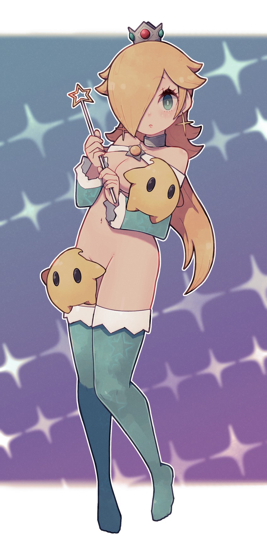 rosalina and luma (mario and 1 more) drawn by lamb-oic029