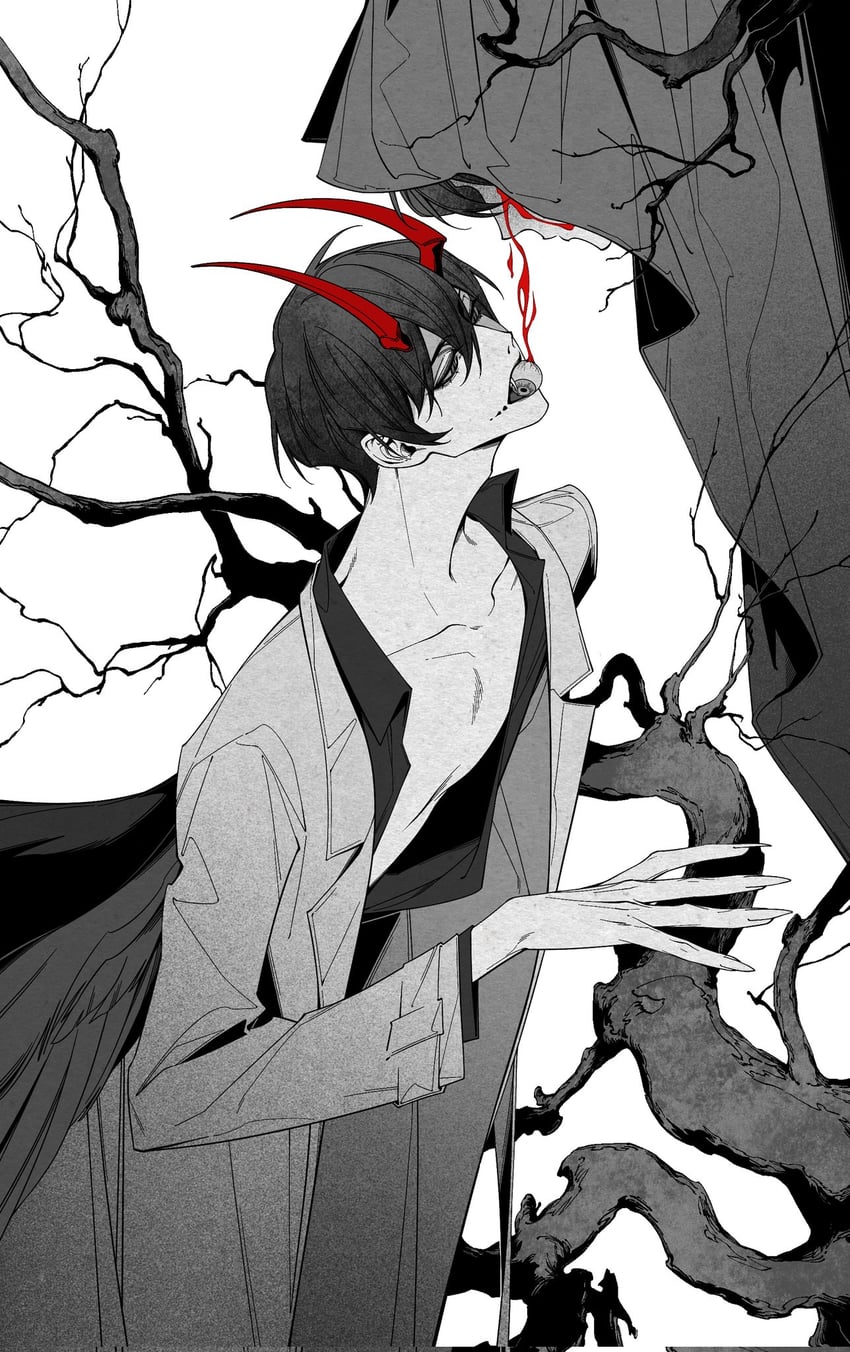 kim dokja and secretive plotter (omniscient reader's viewpoint) drawn by benkdjjituibot