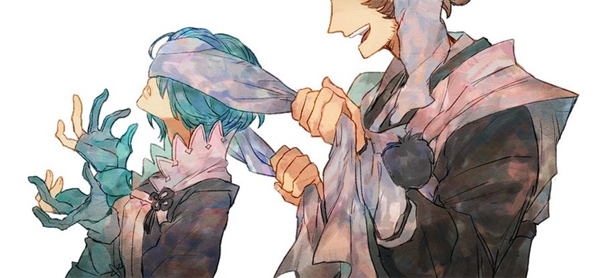 setsuna and azama (fire emblem and 1 more) drawn by shourou_kanna