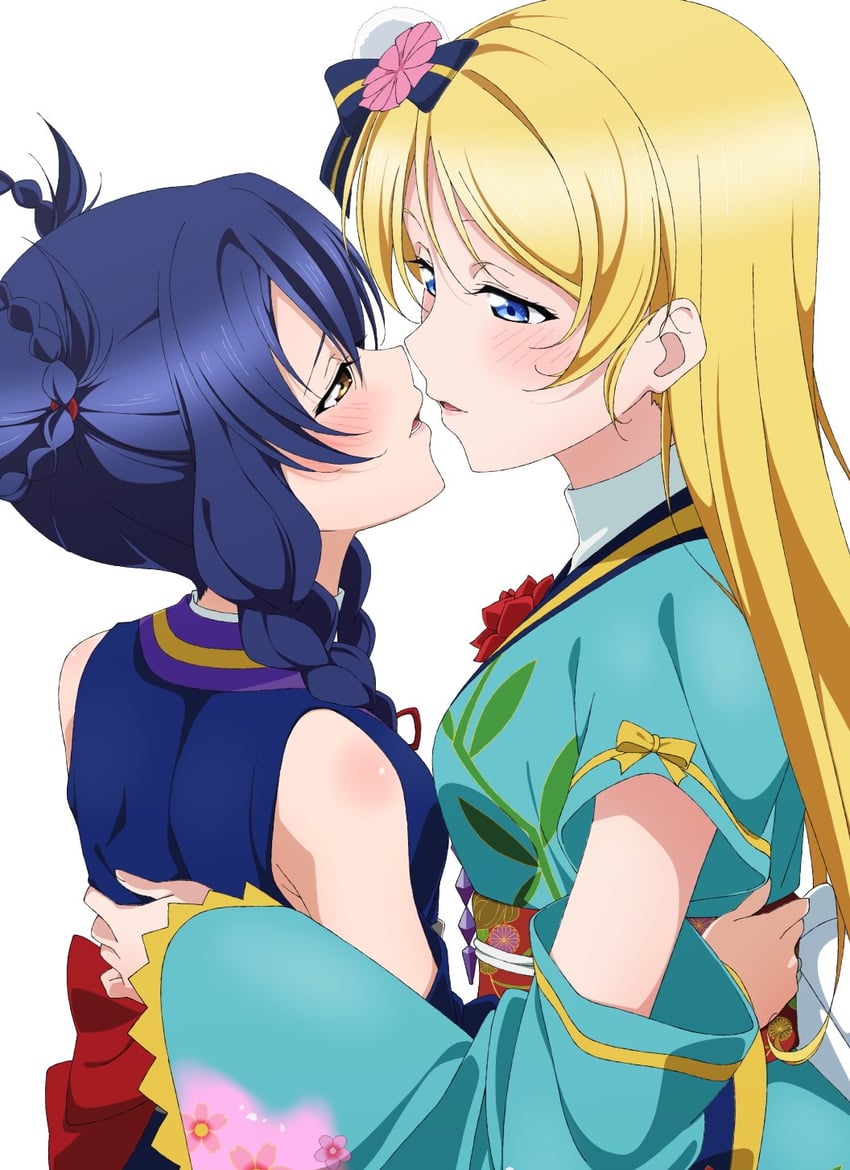 sonoda umi and ayase eli (love live! and 2 more) drawn by nagi_mkrnpn