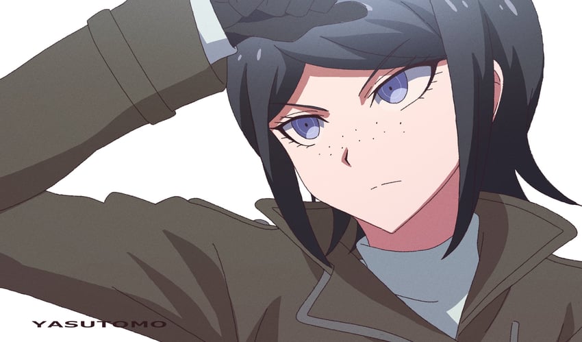 ikusaba mukuro (danganronpa and 2 more) drawn by yasutomo!_(akuasky)