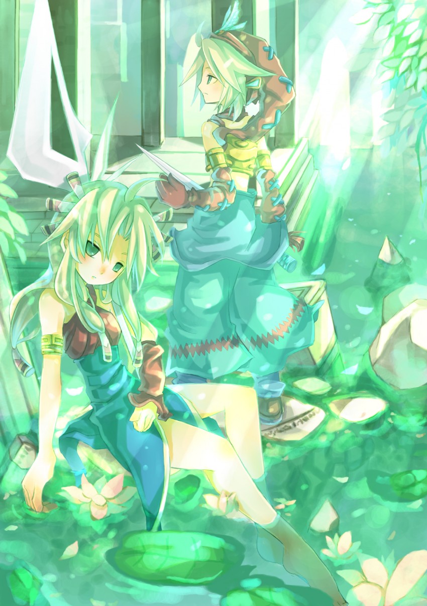 imu and toto (seiken densetsu and 1 more) drawn by salumak
