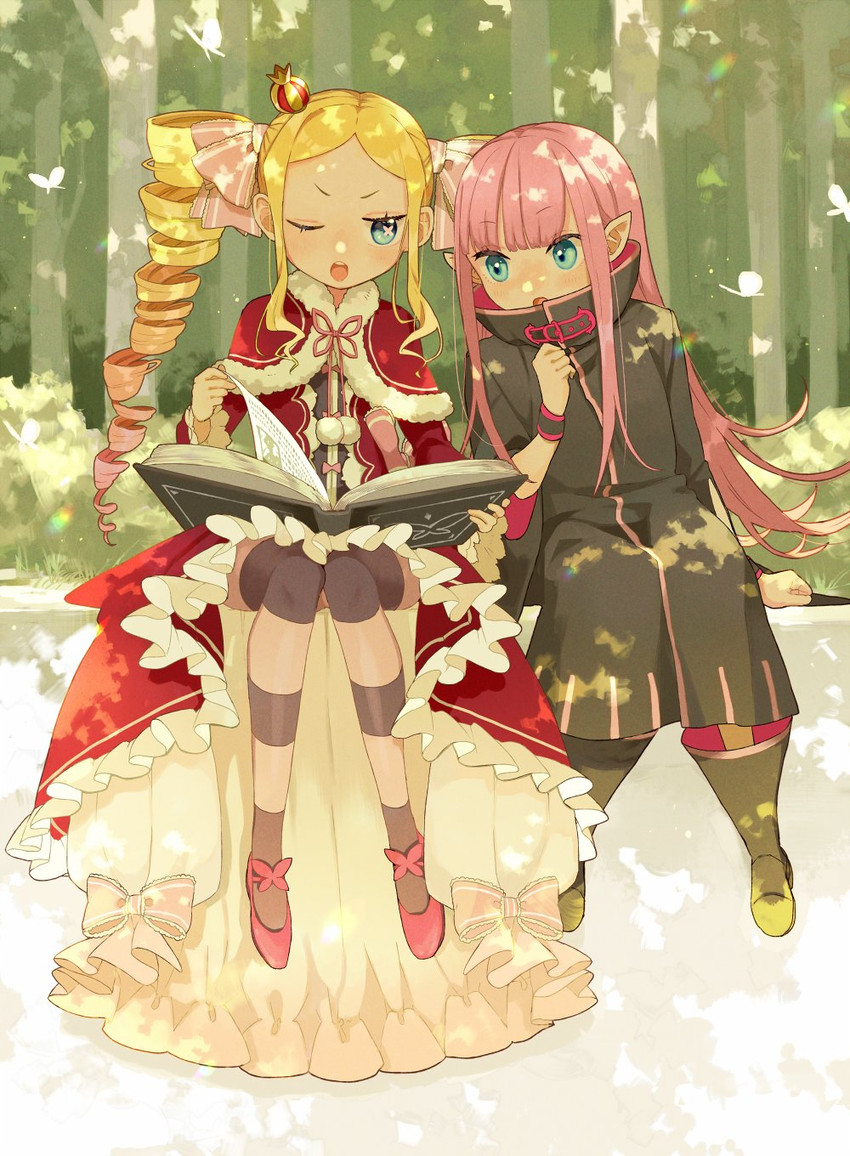 beatrice and lewes meyer (re:zero kara hajimeru isekai seikatsu) drawn by parupin