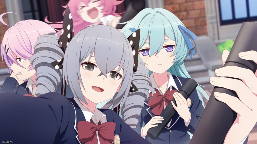 bronya zaychik, rozaliya olenyeva, liliya olenyeva, and sin mal (honkai and 1 more)