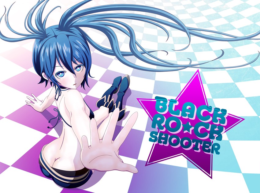 black rock shooter (black rock shooter) drawn by jet_(jetpic)