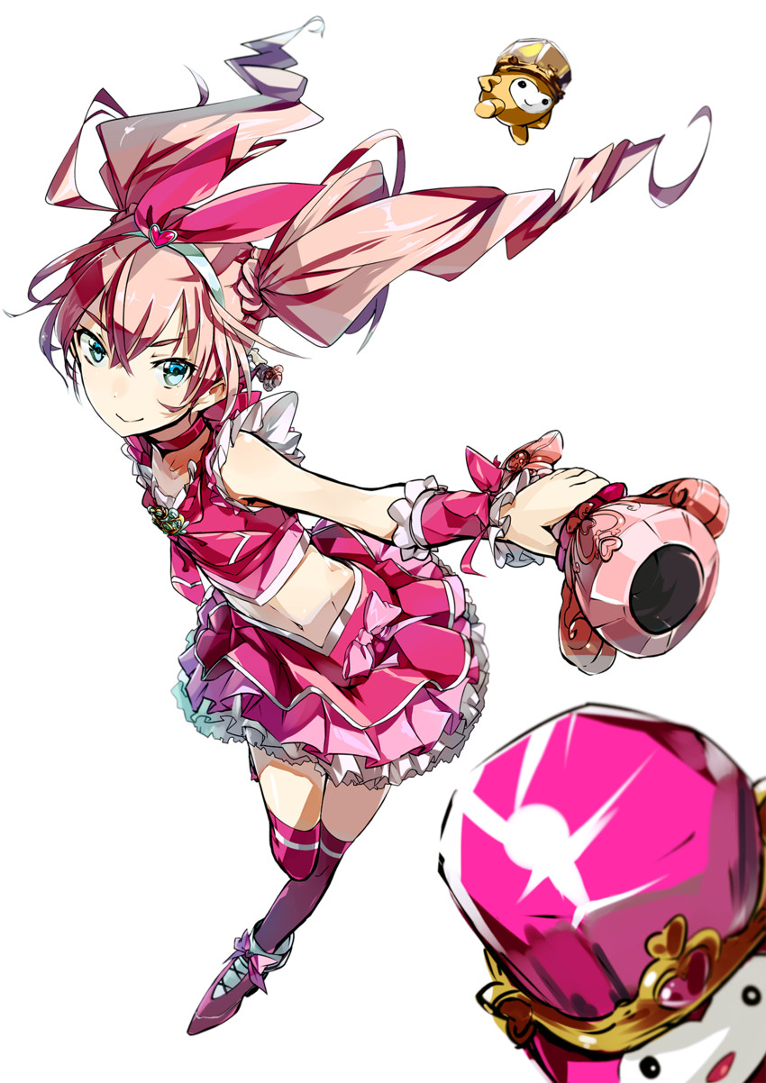 houjou hibiki, cure melody, dory, and miry (precure and 1 more) drawn by konishi_(koconatu)