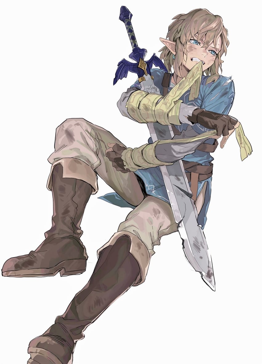 link (the legend of zelda and 1 more) drawn by gyou_chin