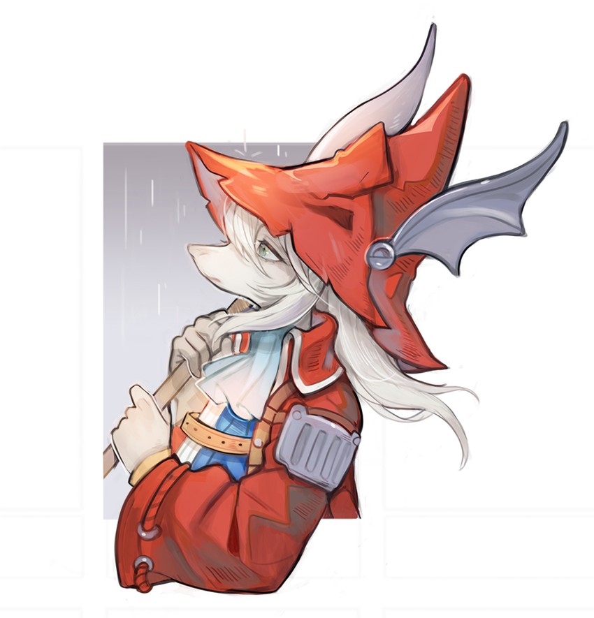 dragoon and freija crescent (final fantasy and 1 more) drawn by alpaca_carlesi