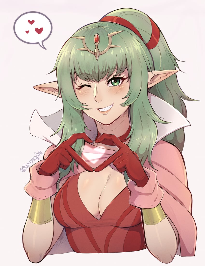 tiki (fire emblem and 1 more) drawn by evomanaphy